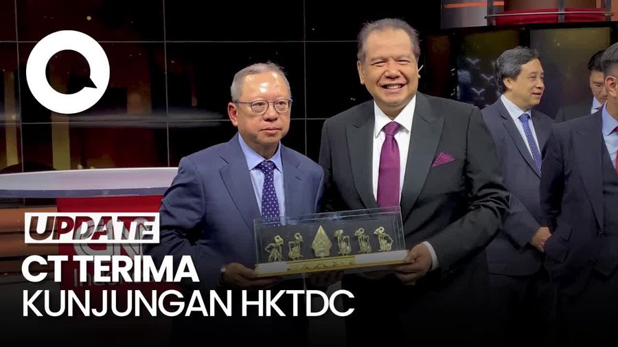 Momen Chairul Tanjung Ajak Delegasi Hong Kong Keliling Kantor Transmedia