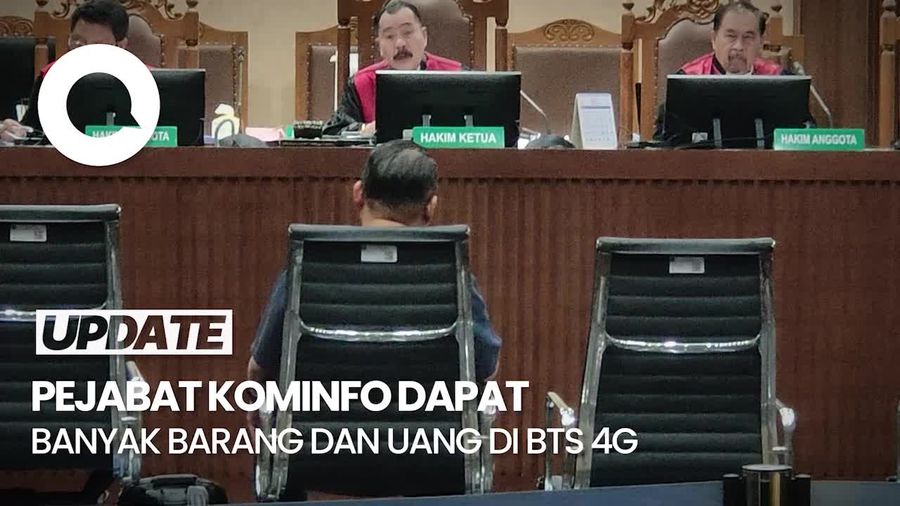 Pejabat Kominfo Akui Terima Uang dan Barang dari Konsorsium BTS 4G