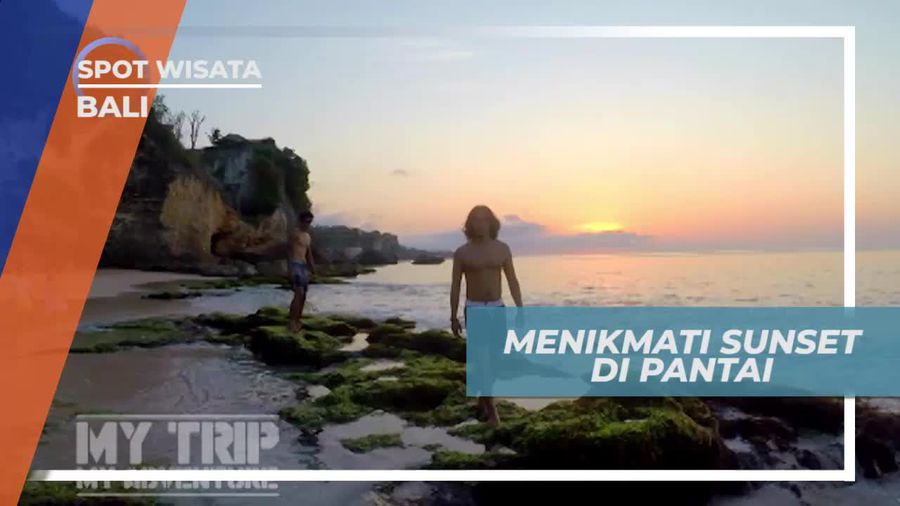Menikmaiti Keindahan Panorama Sunset di Pantai Tegal Wangi Bali