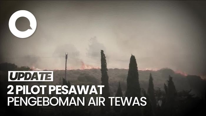 3 Orang Tewas di Kebakaran Hutan Rhodes, 2 di Antaranya Pilot