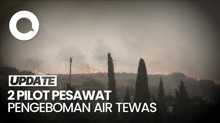 3 Orang Tewas di Kebakaran Hutan Rhodes, 2 di Antaranya Pilot