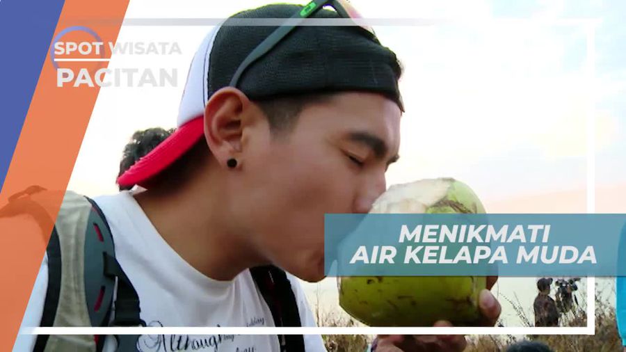 Menikmati Kesegaran Kelapa Muda di Pacitan