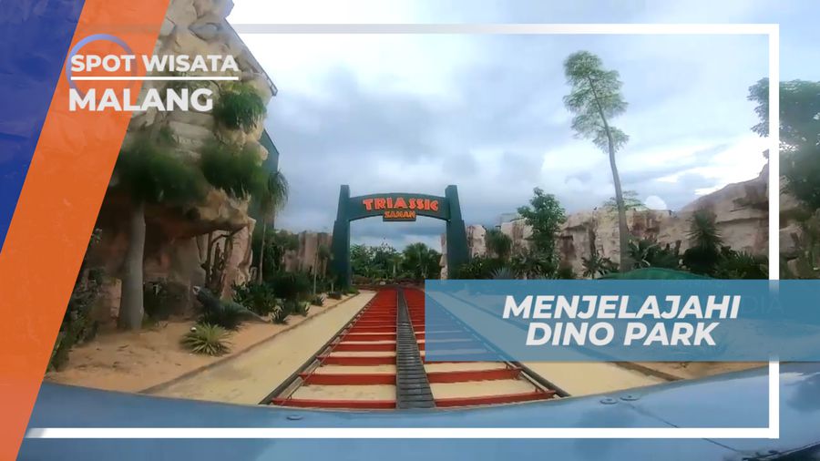 Kembali ke Jaman Purba, Serunya Menjelajahi Dino Park, Kota Batu