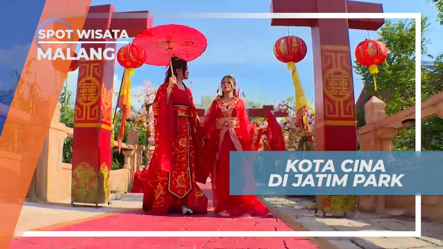 Liburan Seru, Mengunjungi Kawasan Tiongkok di Taman Wisata, Kota Batu