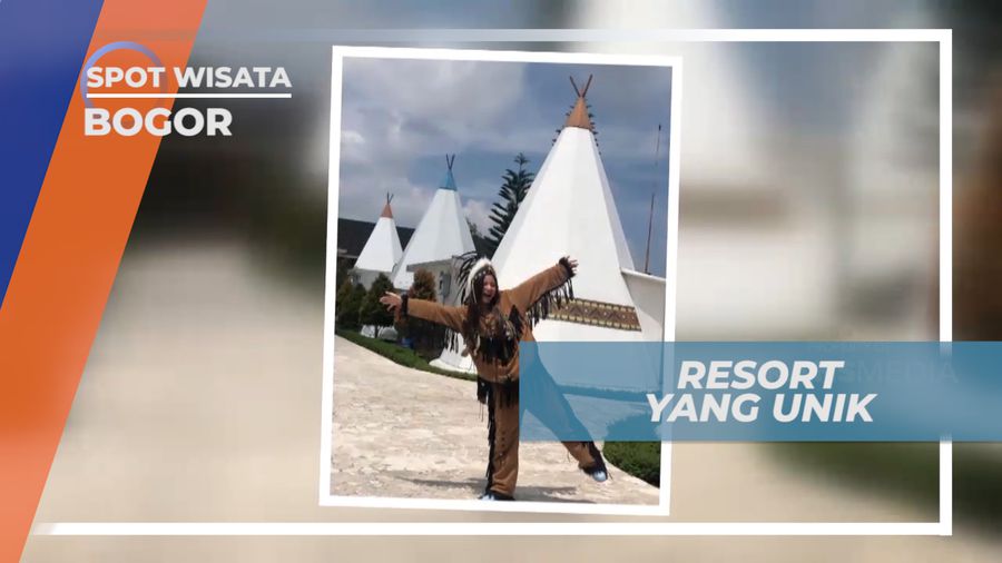 Staycation Seru di Resort Unik Berkonsep Suku Indian, Bogor