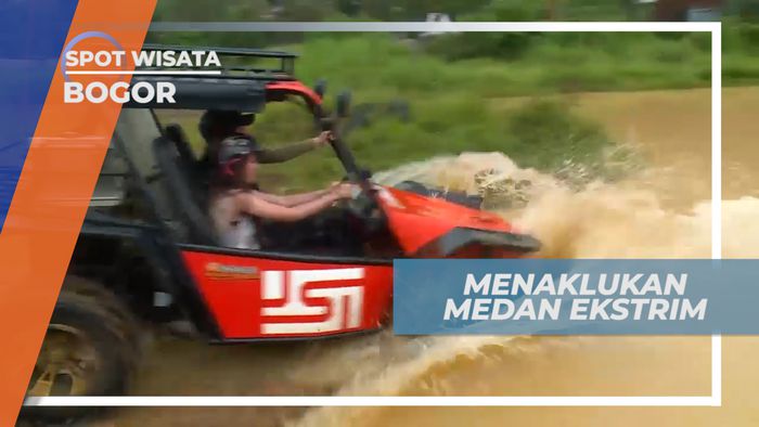 Mencoba Menaklukkan Trek Berlumpur di Bogor