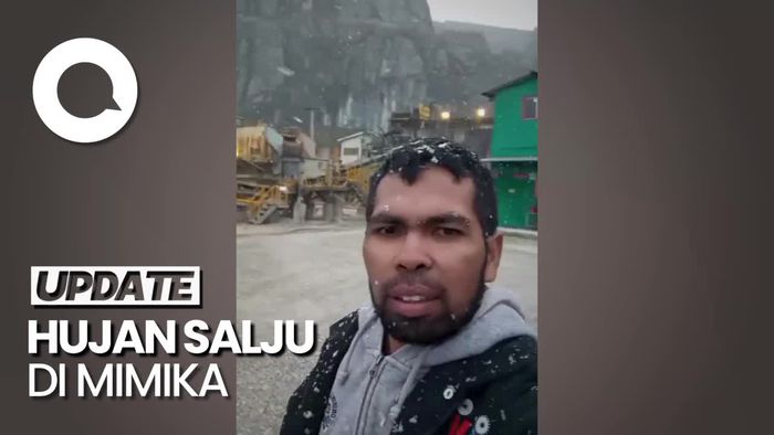 Geger Hujan Salju di Grasberg Papua, Ini Penjelasan BMKG