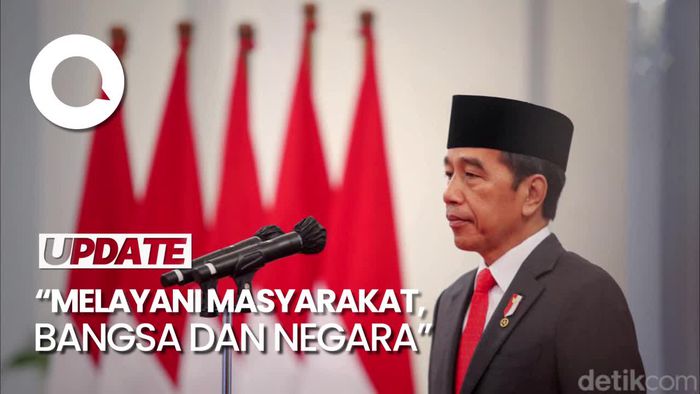 Jokowi Lantik Perwira TNI-Polri: Siapkan Diri Sebagai Teladan Masyarakat
