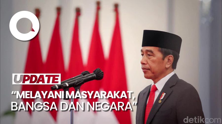 Jokowi Lantik Perwira TNI-Polri: Siapkan Diri Sebagai Teladan Masyarakat