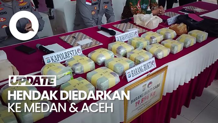 Polisi Batam Gagalkan Penyelundupan 20 Kg Sabu Jaringan Internasional