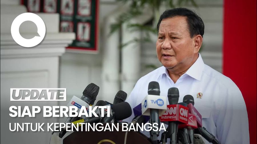 Prabowo Lagi-lagi Cerita Gabung Pemerintahan Jokowi, Kali Ini di Rakernas Apdesi