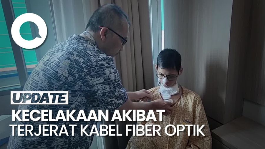 Seorang Mahasiswa Tak Bisa Bicara Gegara Laka Terjerat Kabel di Jaksel