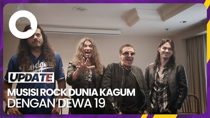 Dewa 19 di Mata Musisi Rock Dunia