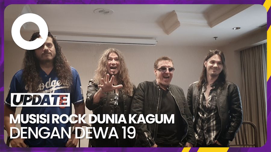 Dewa 19 di Mata Musisi Rock Dunia