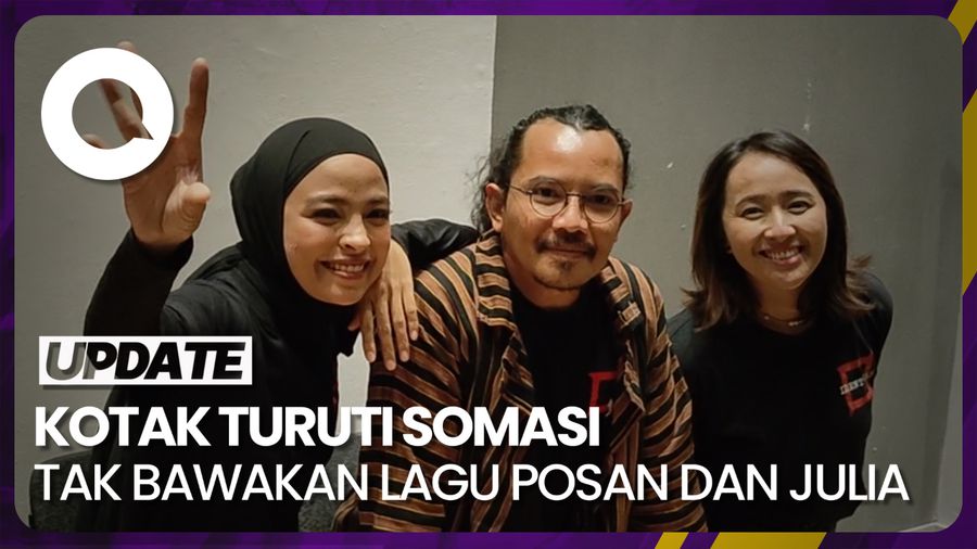 Kotak Tegaskan Sudah Tak Bawakan Lagu Karya Posan dan Julia