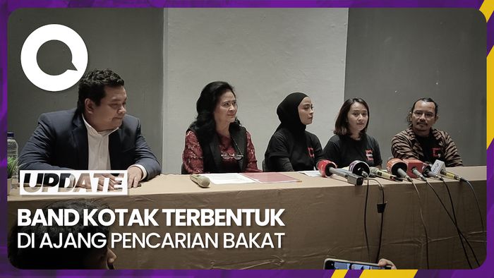 Manajemen Tegaskan Nama Band Kotak Bukan Milik Posan Tobing