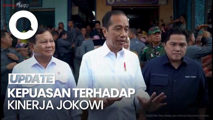 Survei LSN: Kepuasan Publik Terhadap Kinerja Jokowi 75,6%