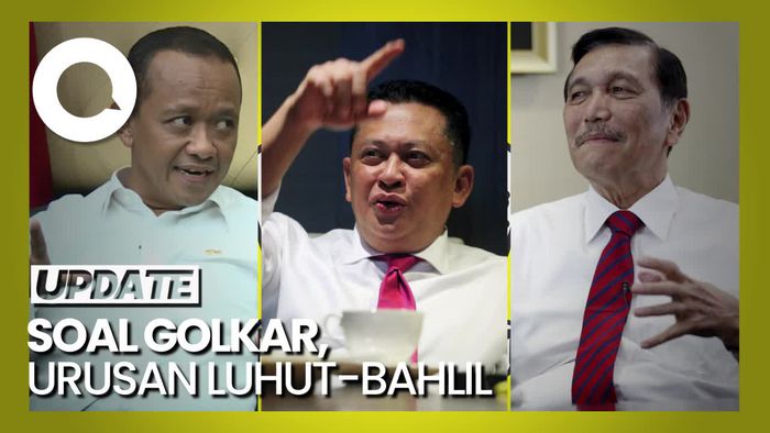 Respons Jokowi soal Luhut-Bahlil Siap Jadi Ketum Golkar