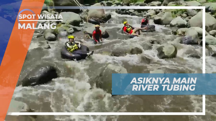 Asiknya Taklukkan Jeram Sungai yang Penuh Tantangan, Malang