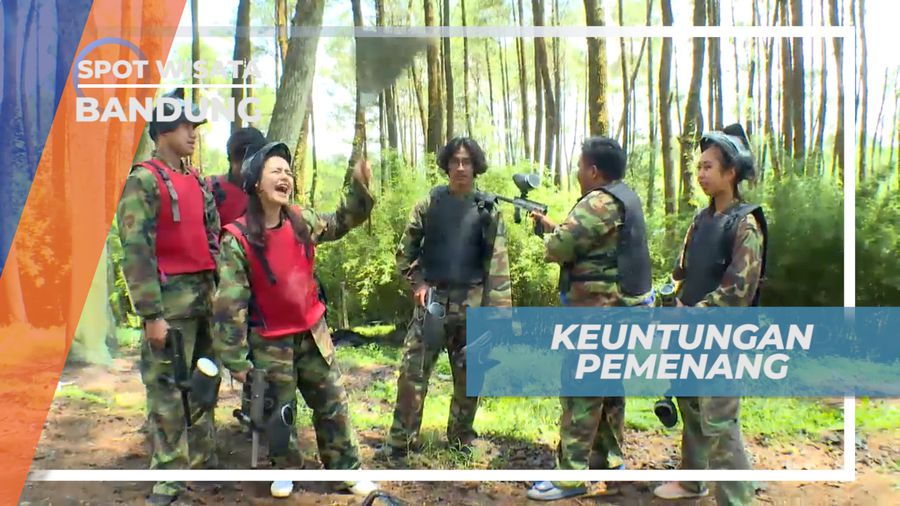 Berbagi Keseruan Bersama Happy Crew Bermain Paintball, Bandung