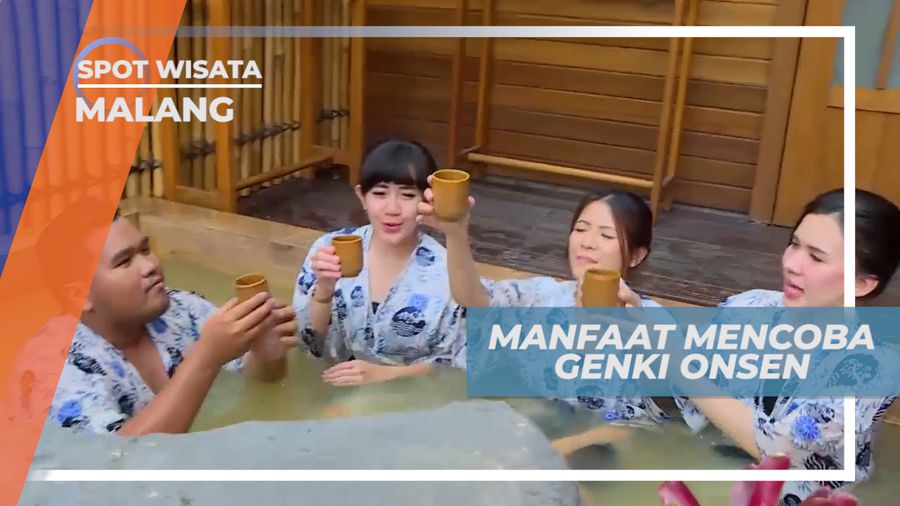 Genki Onsen, Menikmati Manfaat Rileksasi Berendam Air Belerang, Kota Batu