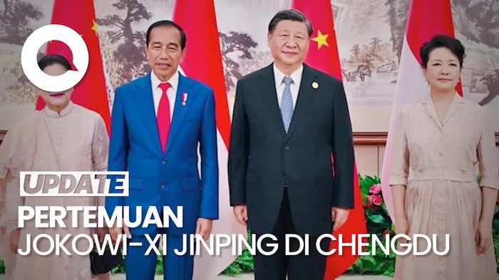 Jokowi Tiba di China, Gelar Pertemuan Bilateral dengan Xi Jinping