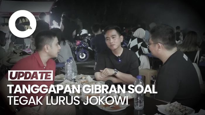 Komentar Gibran Rakabuming soal Tegak Lurus Jokowi