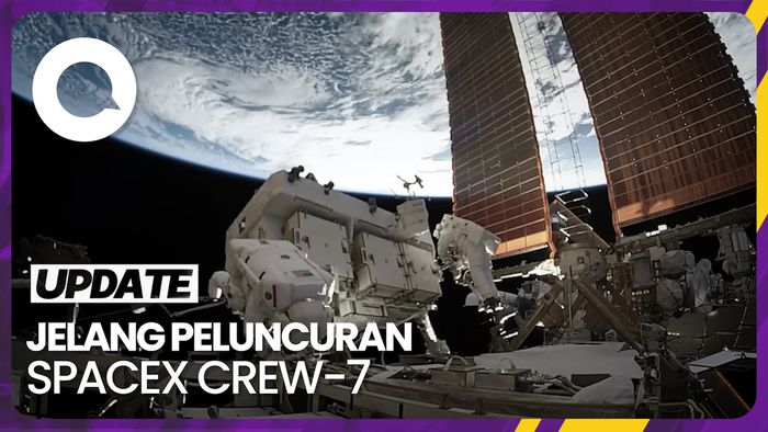 Antusiasme Astronaut SpaceX Crew-7 Jelang Meluncur ke ISS