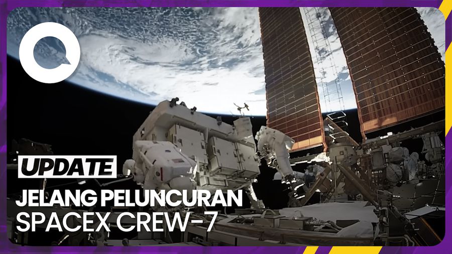 Antusiasme Astronaut SpaceX Crew-7 Jelang Meluncur ke ISS