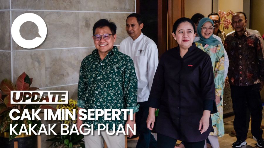 Puan Cerita Cak Imin Dititipi Gus Dur ke Orang Tuanya