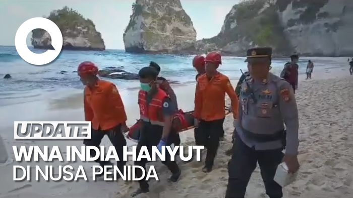 Wisatawan Asal India Tewas Terseret Arus di Nusa Penida Bali