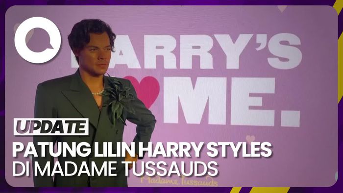 Wujud Patung Lilin Harry Styles di Madame Tussauds London