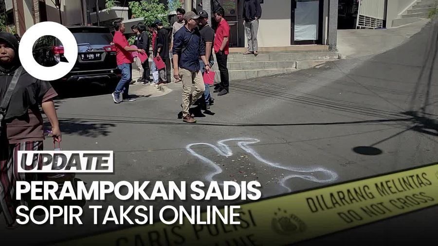 Aksi Sadis Baghastian saat Peragakan Bunuh Sopir Taksi Online Semarang