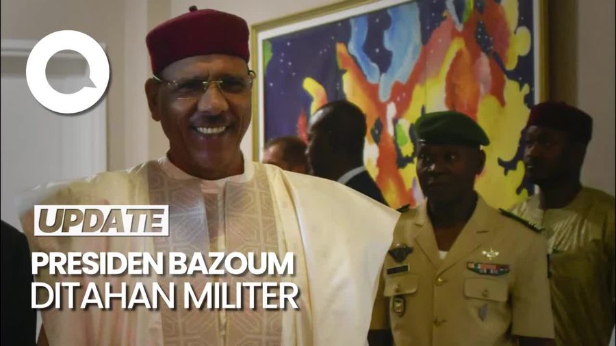 Presiden Niger Bazoum Dilengserkan dalam Kudeta Militer!
