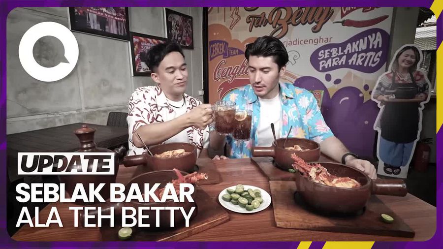 Bikin Laper: Pedas Nendang Seblak Hotplate Bakar Teh Betty