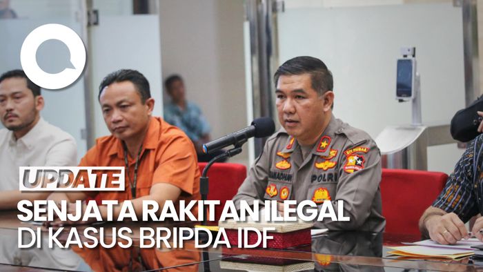 Polisi Amankan Senjata Api Rakitan Ilegal dari Kasus Tewasnya Bripda IDF
