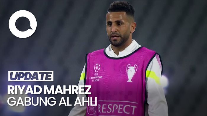 Riyad Mahrez Resmi Hijrah ke Arab Saudi