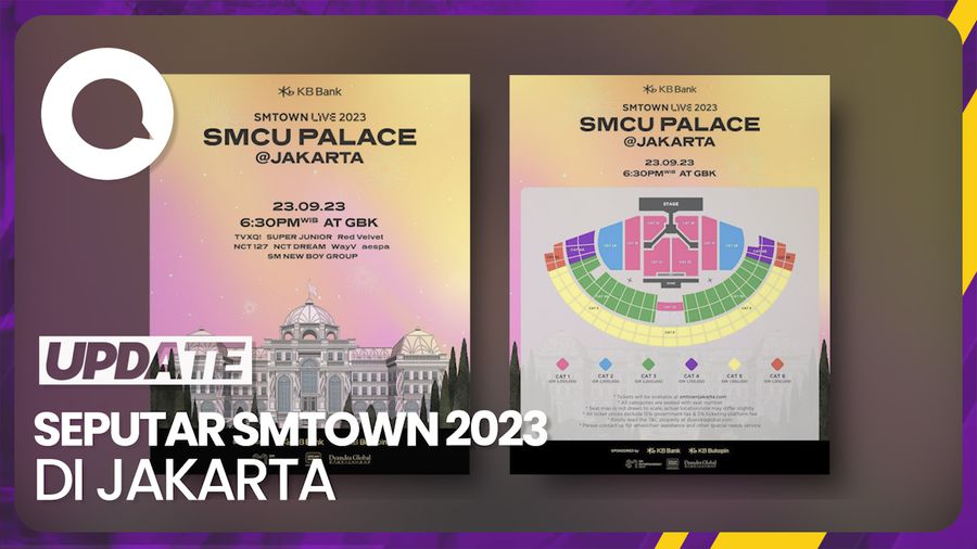 Yuk Intip Harga dan Seat Plan SMTOWN LIVE di Jakarta