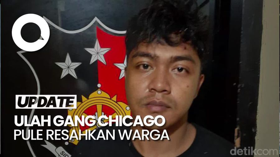 Aksi Brutal Gang Chicago Pule Bacok Hansip hingga Berdarah-darah