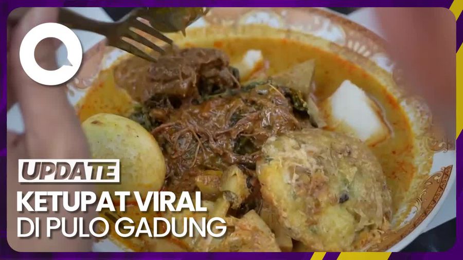 Bikin Laper: Nikmatnya Sarapan Ketupat Sayur Upik Campago