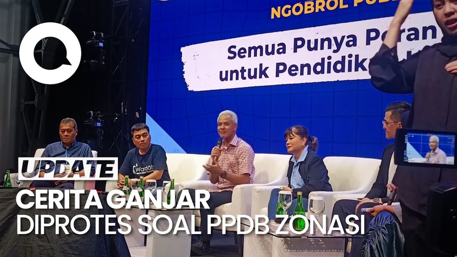 Ganjar Curhat Diprotes Warga Soal Zonasi: Digebukin Saya Setiap Hari
