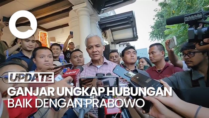 Mesra dengan Prabowo, Ganjar: Masa Jelek-jelekan