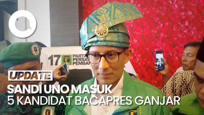 Sandiaga Uno Akui Siap Jadi Cawapres Ganjar 