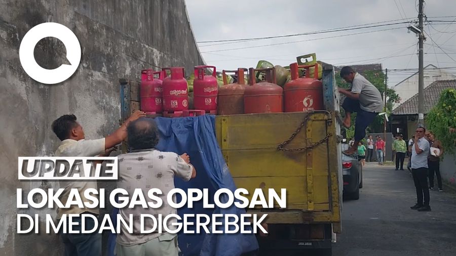 Sudah 6 Bulan Beroperasi, Pabrik Gas Oplosan di Medan Digerebek Polisi