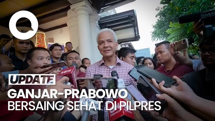 Ganjar Sambut Baik Ajakan Prabowo Bersaing Sehat di Pilpres 2024