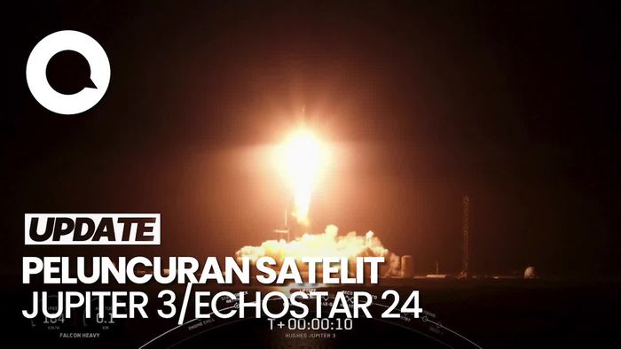 Roket SpaceX Berhasil Luncurkan Satelit Komunikasi Jupiter 3