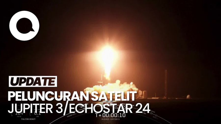Roket SpaceX Berhasil Luncurkan Satelit Komunikasi Jupiter 3