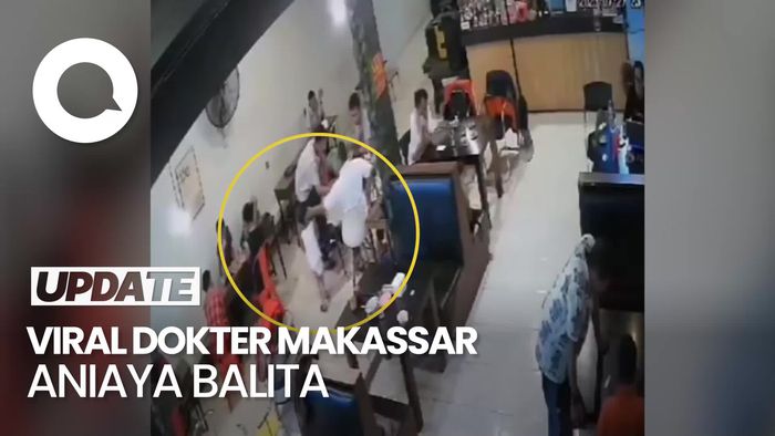 Video Viral Dokter di Makassar Aniaya Balita Gegara Diganggu Main Catur