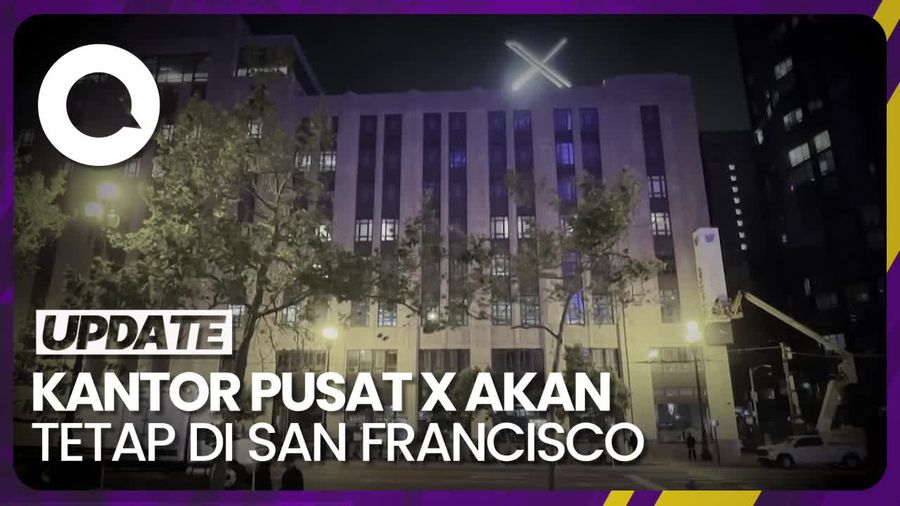 Elon Musk Pastikan Kantor Pusat X Tak Akan Pindah dari San Francisco