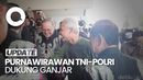 Hadiri Ngopi Bareng Relawan, Ganjar Dapat Masukan dari Purnawirawan TNI-Polri